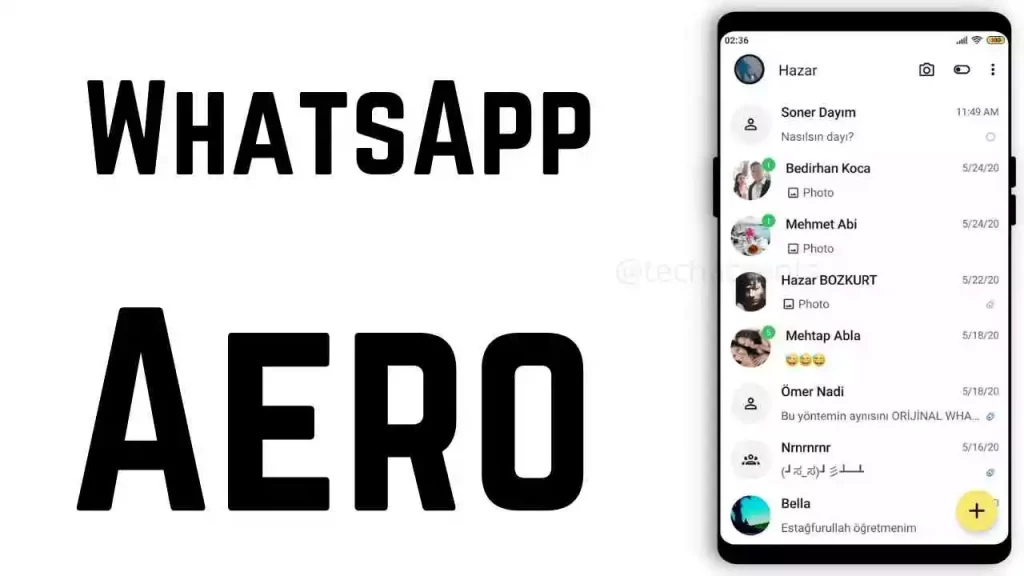 WhatsApp aero